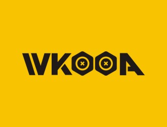 曾翼的WKOOA五金店英文logologo设计