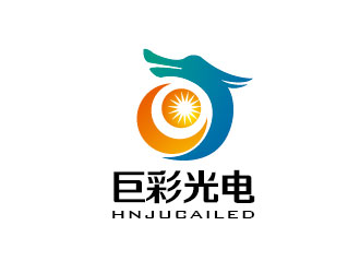 李贺的河南省巨彩光电科技有限公司logo设计