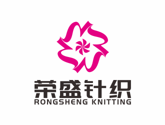 汤儒娟的荣盛针织RONGSHENG KNITTING商标设计logo设计