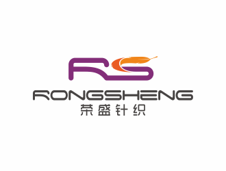 何嘉健的荣盛针织RONGSHENG KNITTING商标设计logo设计
