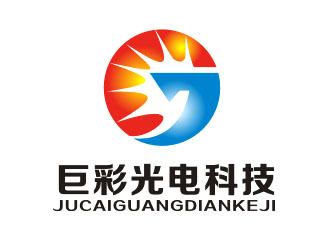 李杰的河南省巨彩光电科技有限公司logo设计