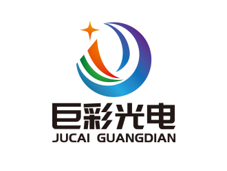 向正军的河南省巨彩光电科技有限公司logo设计