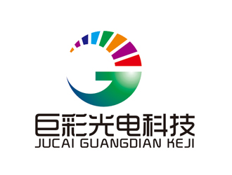 赵鹏的河南省巨彩光电科技有限公司logo设计