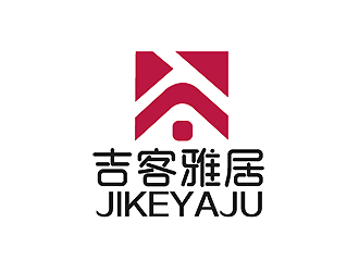 秦晓东的吉客雅居字体logo设计logo设计