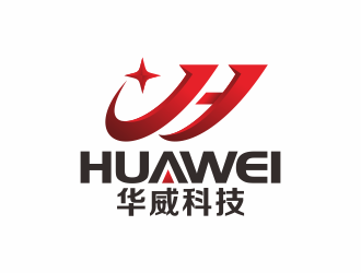 何嘉健的华威科技logo设计