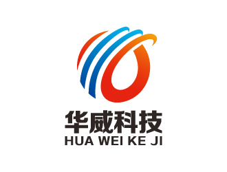 叶美宝的华威科技logo设计