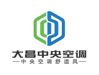 彭波的大新县大昌冷气设备有限公司标志logo设计
