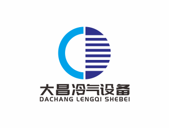 汤儒娟的大新县大昌冷气设备有限公司标志logo设计