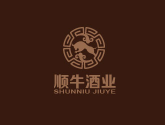 李贺的宁夏顺牛酒业销售有限公司logo设计