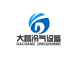 秦晓东的大新县大昌冷气设备有限公司标志logo设计