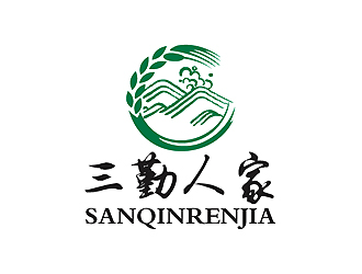 秦晓东的三勤人家农产品logo设计