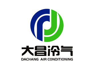 谭家强的大新县大昌冷气设备有限公司标志logo设计