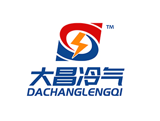 潘乐的大新县大昌冷气设备有限公司标志logo设计