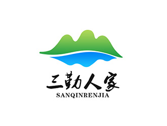 吴晓伟的三勤人家农产品logo设计