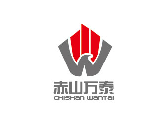 李贺的赤山万泰建材公司logo设计