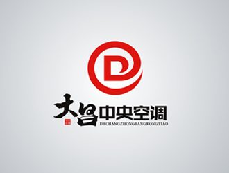 郑国麟的大新县大昌冷气设备有限公司标志logo设计