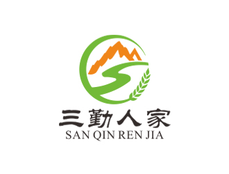 刘小勇的三勤人家农产品logo设计