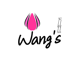 张发国的WANG'S 万丝婚纱礼服定制工作室logologo设计