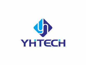 汤儒娟的YHTECH LED灯logo设计logo设计