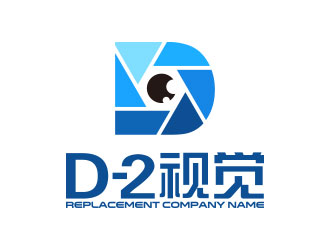 D-2视觉摄影工作室logo设计
