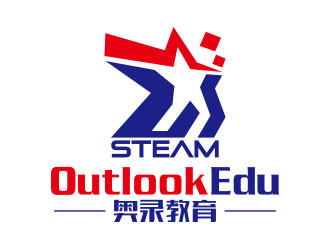 向正军的广州奥录教育投资管理有限公司logo设计