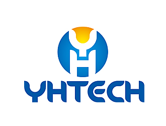 赵鹏的YHTECH LED灯logo设计logo设计