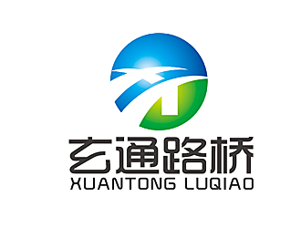 赵鹏的玄通路桥logo设计