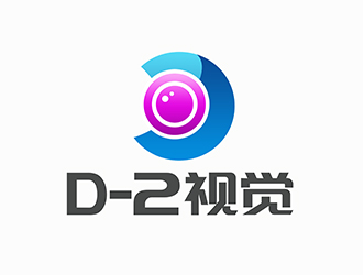 潘乐的D-2视觉摄影工作室logo设计