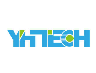 何锦江的YHTECH LED灯logo设计logo设计