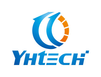 向正军的YHTECH LED灯logo设计logo设计
