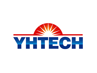 潘乐的YHTECH LED灯logo设计logo设计