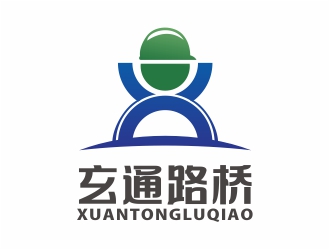 吴志超的玄通路桥logo设计