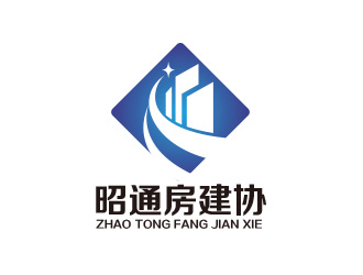黄安悦的昭通市房地产业和建筑业协会logo设计