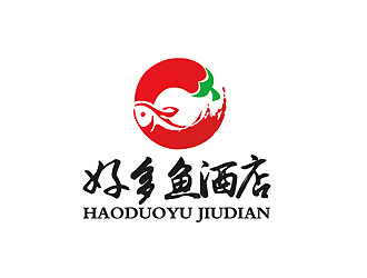 秦晓东的好多鱼酒店logo设计