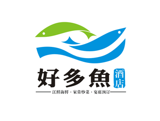 王文彬的好多鱼酒店logo设计