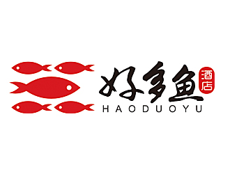 赵鹏的好多鱼酒店logo设计