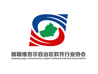 潘乐的新疆维吾尔自治区软件行业协会logo设计
