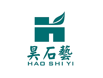 盛铭的昊石藝logo设计