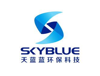 武汉天蓝蓝环保科技logo设计
