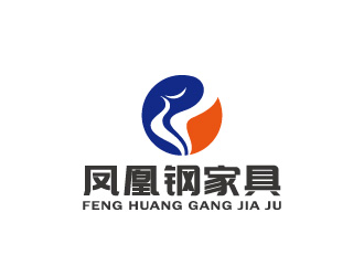 周金进的重庆凤凰钢家具有限公司logo设计