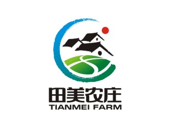曾翼的休闲农家乐山水logo设计logo设计