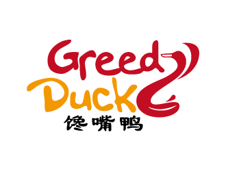 张俊的Greedy Duck Pte Ltd（馋嘴鸭有限公司）logo设计