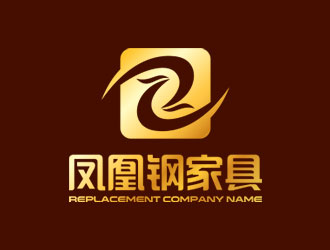 钟炬的重庆凤凰钢家具有限公司logo设计