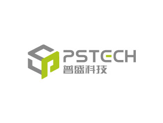 张晓明的pstech/普盛科技公司logologo设计