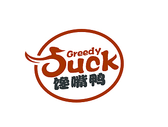 盛铭的Greedy Duck Pte Ltd（馋嘴鸭有限公司）logo设计