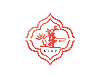 秦晓东的“莲”花生态种植logo设计