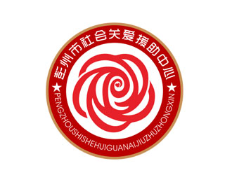 郭庆忠的彭州市社会关爱援助中心logo设计