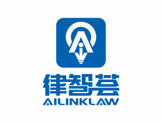 何嘉健的律智荟律师事务所云平台logo设计