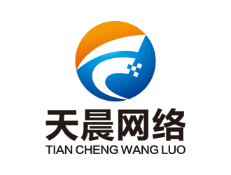 向正军的襄阳天晨网络工程有限公司logo设计