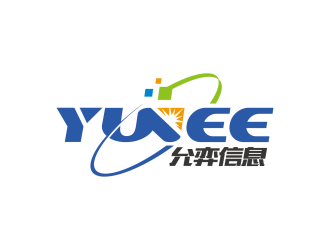 安冬的允弈信息IT金融行业英文标志设计logo设计